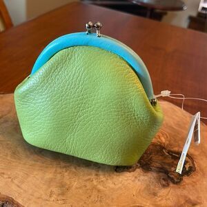NEW. Talbots Kiss Lock Change Purse